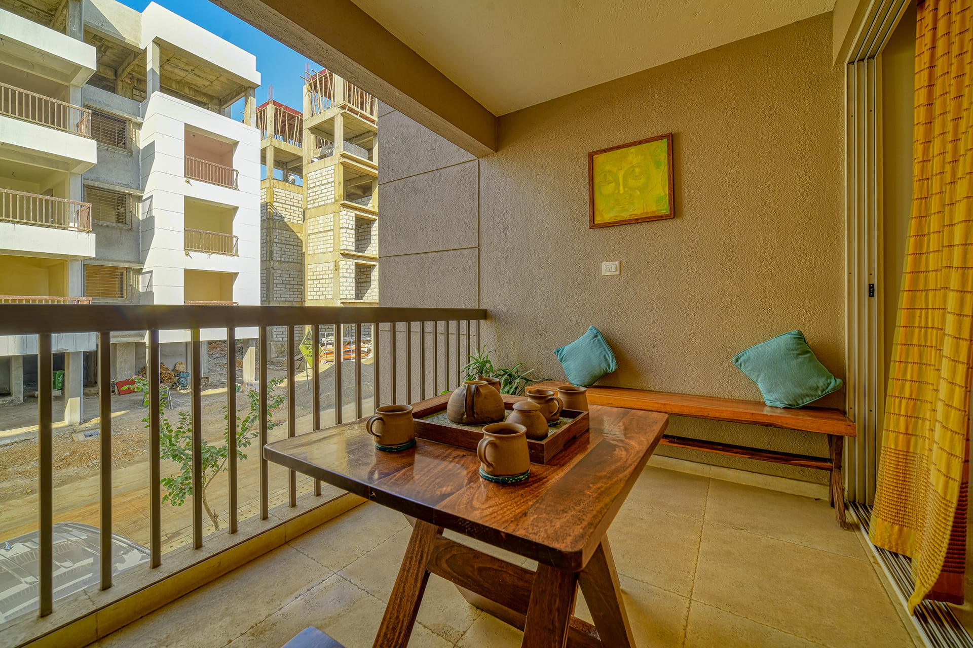 Rosewood — balcony & hills