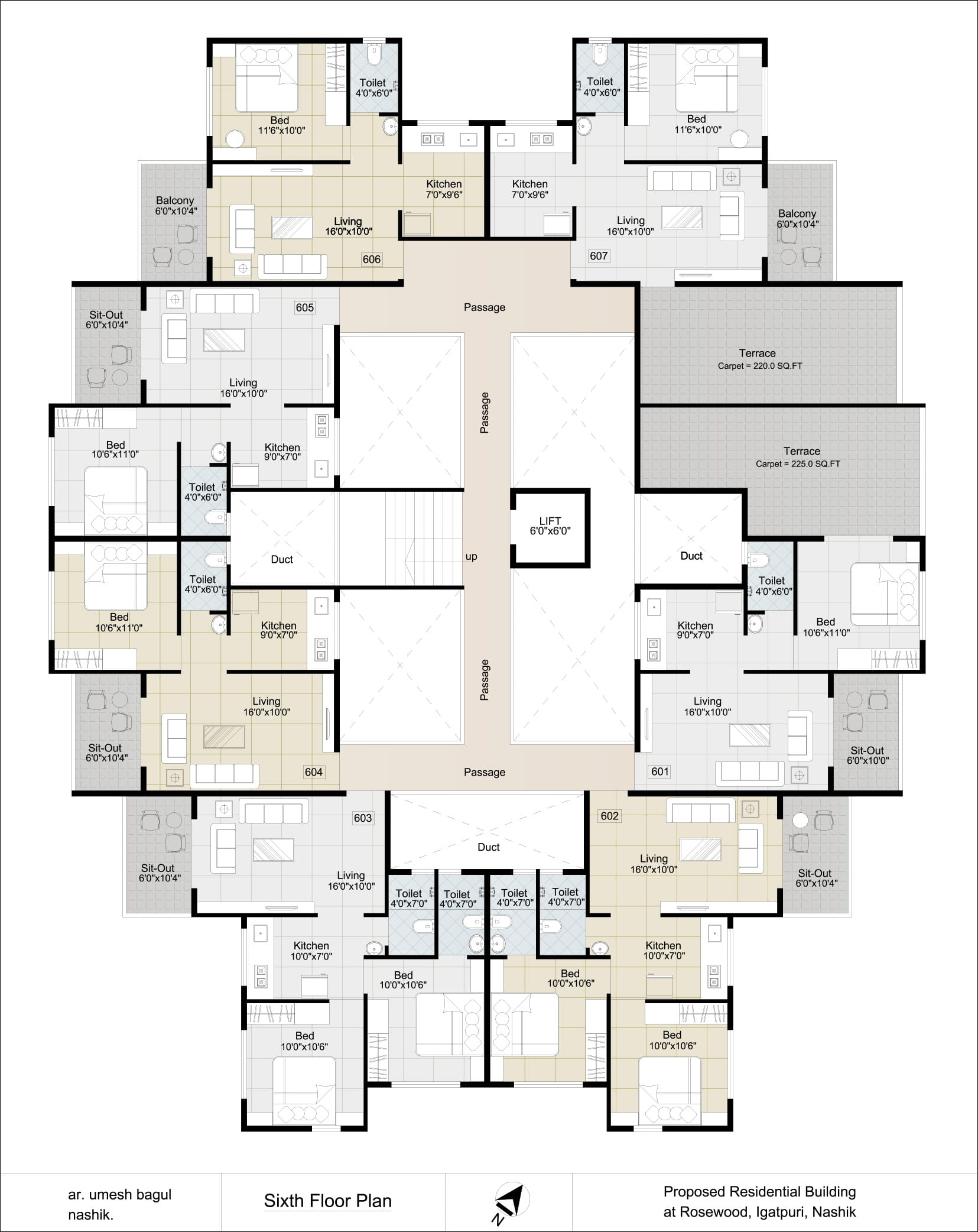 H Wing — 6th Floor