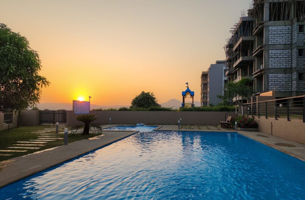 Rosewood Luxury Apartments Swimming Pool area