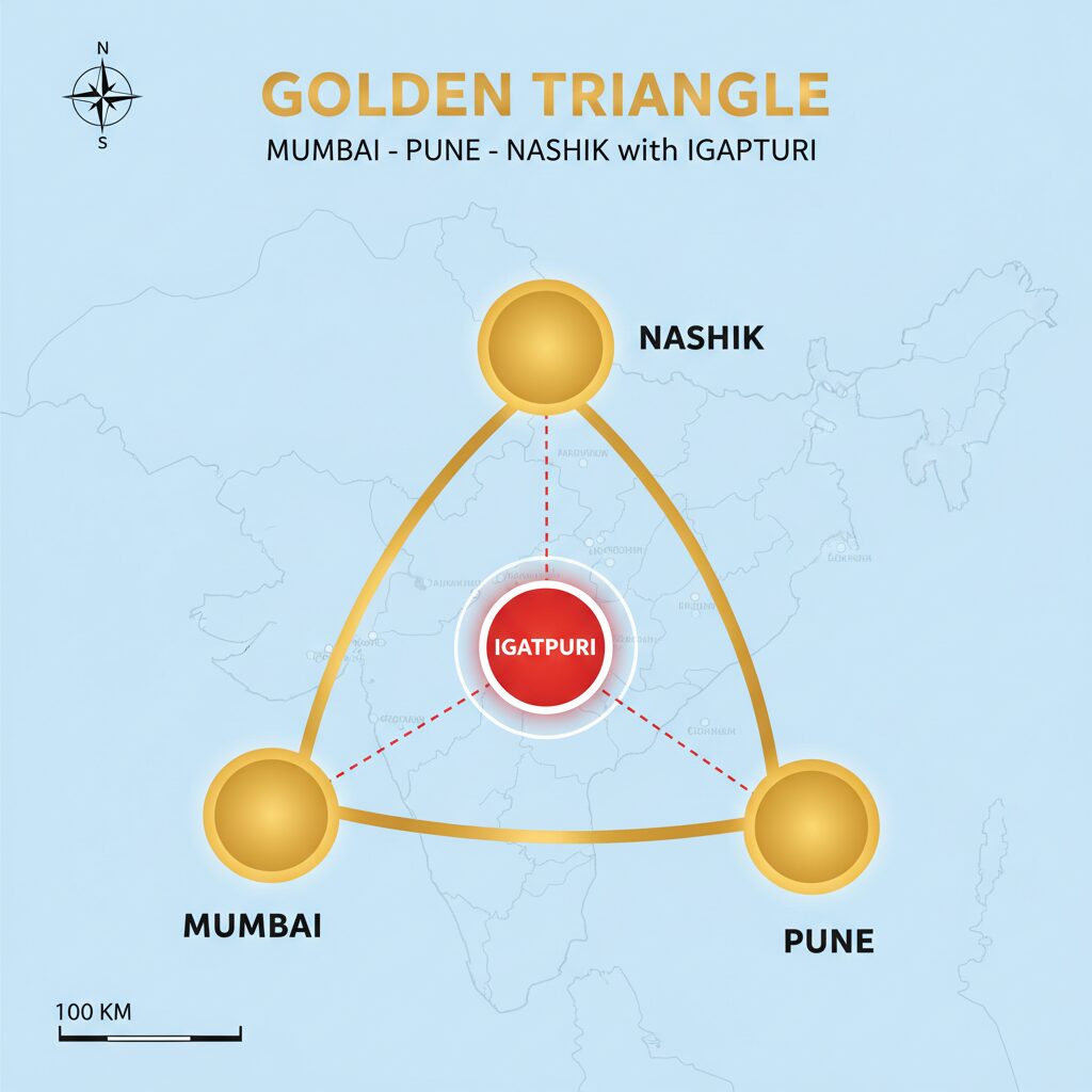 Igatpuri wine country homes proximity to Nashik