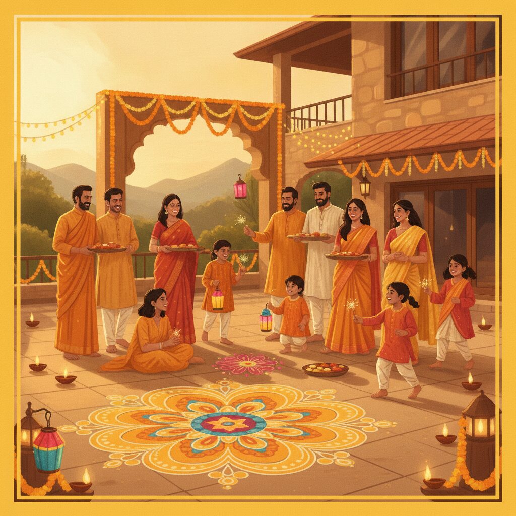 Diwali new year igatpuri weekend home joyful festive